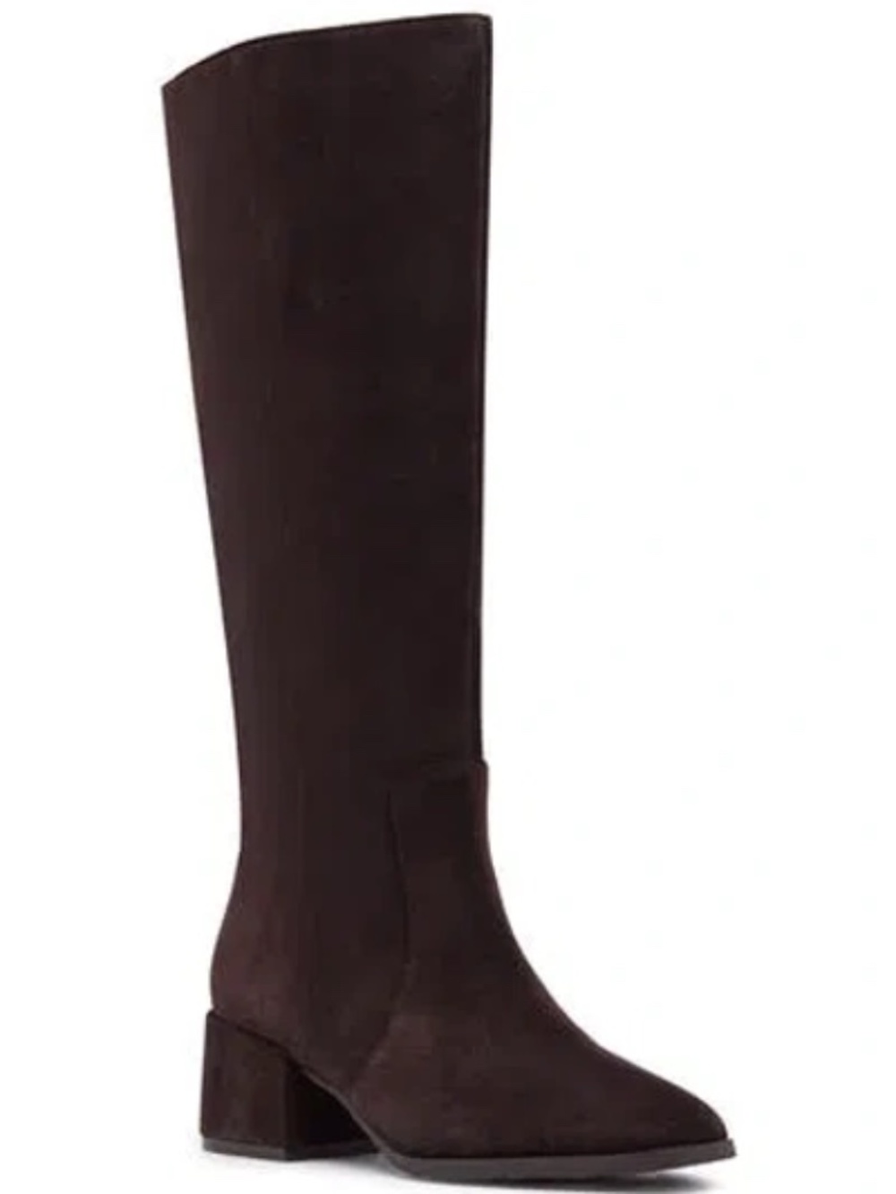 Blondo Flair Waterproof Knee High Boot Brown Suede Size 7